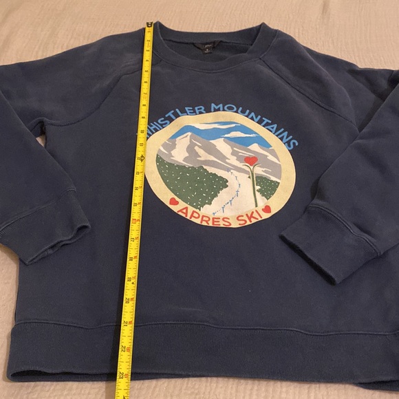 J. Crew Navy Cotton Blue Crewneck Sweater. Size S. Style K5948 - Picture 6 of 7